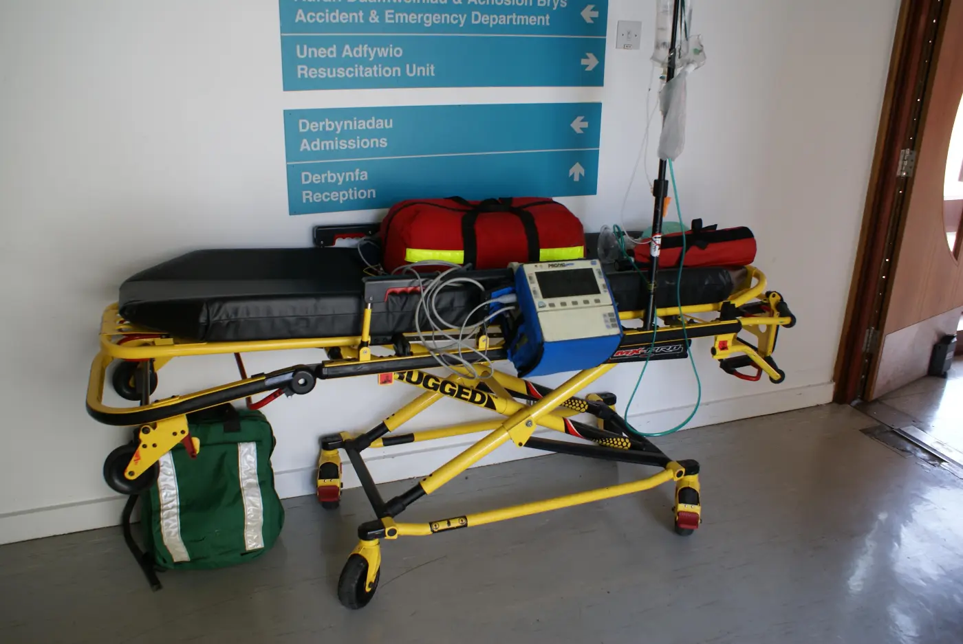 Ambulance Stretcher & Equipment