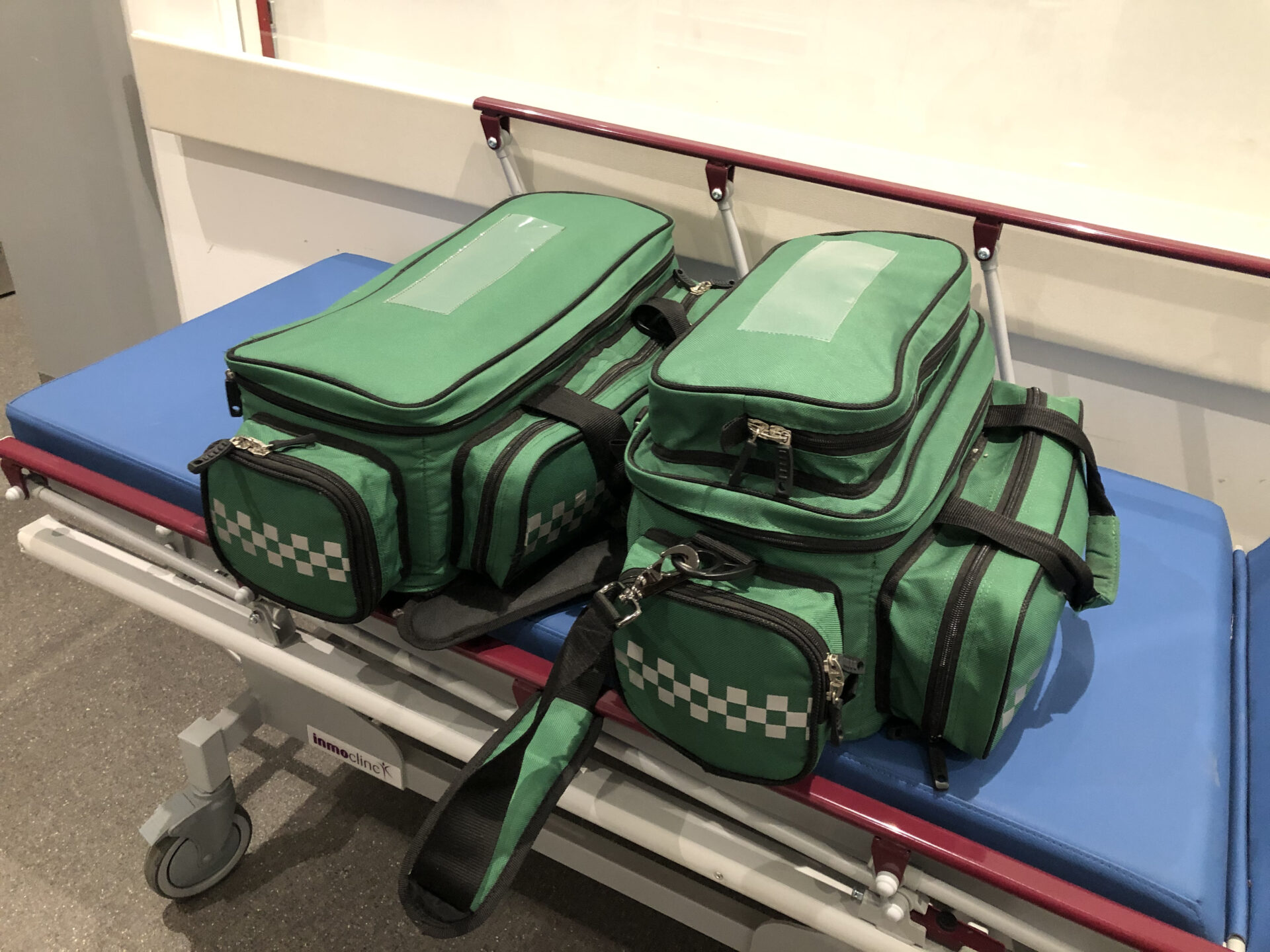 Green Paramedic Bags