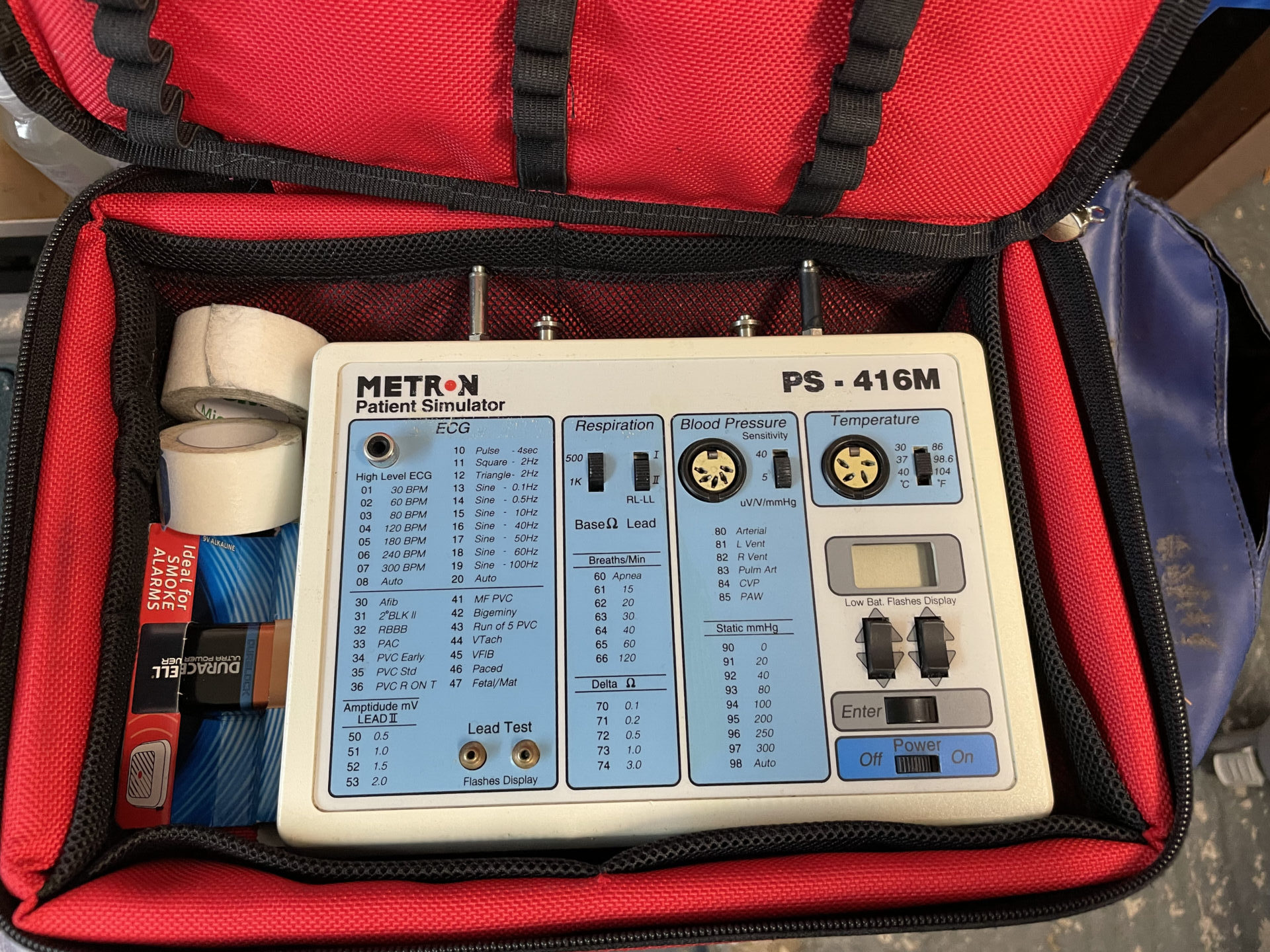 ECG Metron Simulator