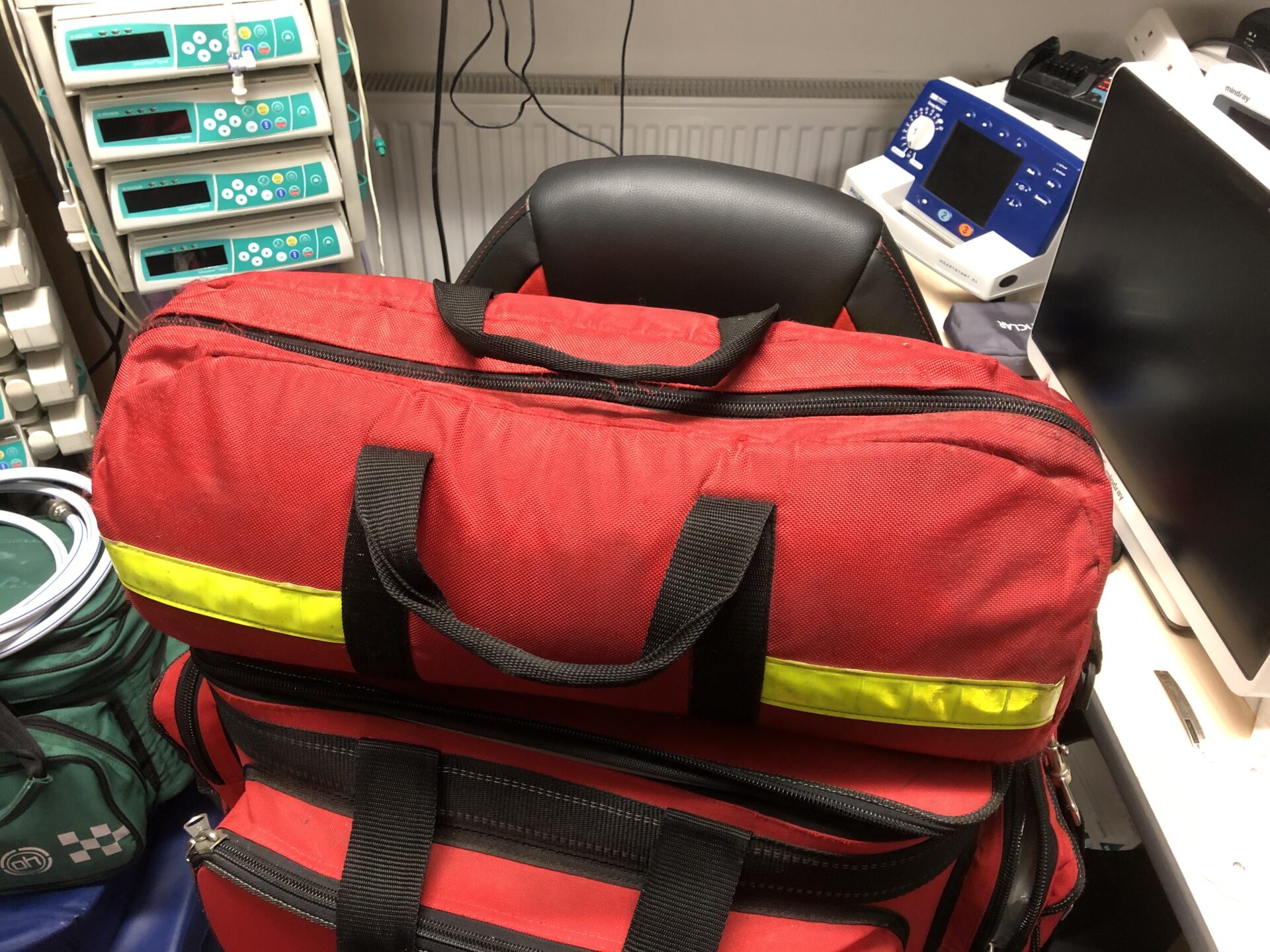 Red Oxygen Bag